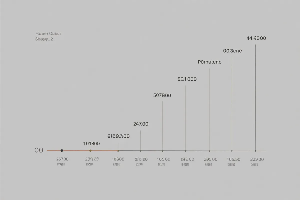 趋势图与区间对比示意
